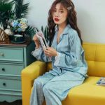 pyjama en satin pour femme