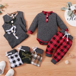 Tenue 2 pièces à manches longues pour Bébé